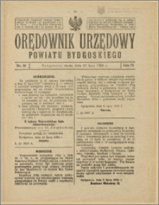 Orędownik Urzędowy Powiatu Bydgoskiego, 1924, nr 31