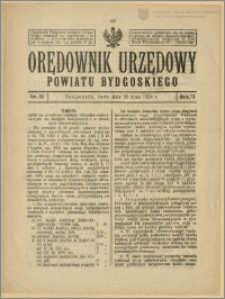 Orędownik Urzędowy Powiatu Bydgoskiego, 1924, nr 32