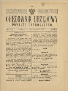 Orędownik Urzędowy Powiatu Bydgoskiego, 1924, nr 51