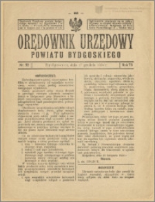 Orędownik Urzędowy Powiatu Bydgoskiego, 1924, nr 52