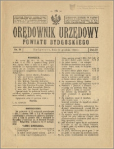 Orędownik Urzędowy Powiatu Bydgoskiego, 1924, nr 54