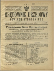 Orędownik Urzędowy Powiatu Bydgoskiego, 1925, nr 10