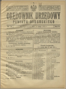 Orędownik Urzędowy Powiatu Bydgoskiego, 1925, nr 20