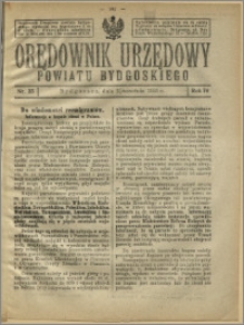 Orędownik Urzędowy Powiatu Bydgoskiego, 1925, nr 35