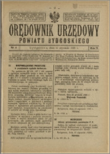 Orędownik Urzędowy Powiatu Bydgoskiego, 1926, nr 4