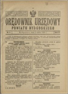 Orędownik Urzędowy Powiatu Bydgoskiego, 1926, nr 9