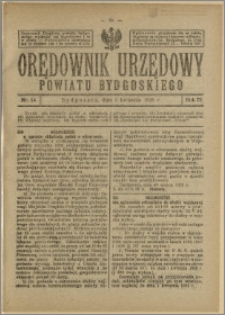 Orędownik Urzędowy Powiatu Bydgoskiego, 1926, nr 14