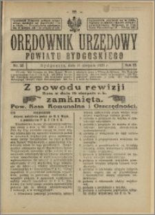 Orędownik Urzędowy Powiatu Bydgoskiego, 1926, nr 32