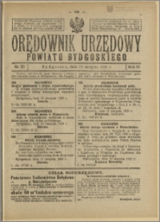 Orędownik Urzędowy Powiatu Bydgoskiego, 1926, nr 33