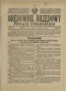 Orędownik Urzędowy Powiatu Bydgoskiego, 1926, nr 35