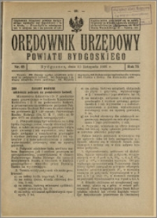 Orędownik Urzędowy Powiatu Bydgoskiego, 1926, nr 45