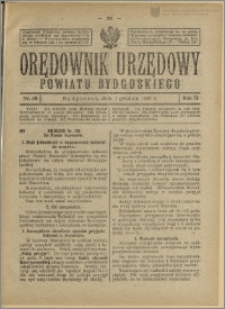Orędownik Urzędowy Powiatu Bydgoskiego, 1926, nr 48