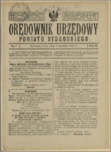 Orędownik Urzędowy Powiatu Bydgoskiego, 1927, nr 1