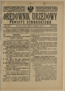 Orędownik Urzędowy Powiatu Bydgoskiego, 1927, nr 14