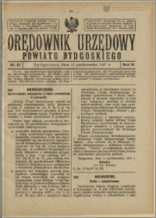 Orędownik Urzędowy Powiatu Bydgoskiego, 1927, nr 43