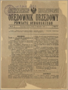 Orędownik Urzędowy Powiatu Bydgoskiego, 1928, nr 1