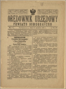 Orędownik Urzędowy Powiatu Bydgoskiego, 1928, nr 3