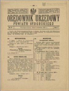 Orędownik Urzędowy Powiatu Bydgoskiego, 1928, nr 24