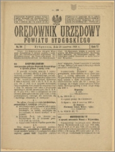 Orędownik Urzędowy Powiatu Bydgoskiego, 1928, nr 26