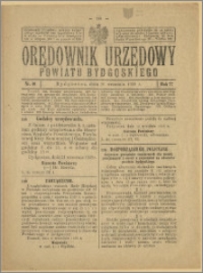 Orędownik Urzędowy Powiatu Bydgoskiego, 1928, nr 40
