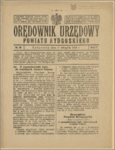 Orędownik Urzędowy Powiatu Bydgoskiego, 1928, nr 49