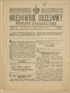 Orędownik Urzędowy Powiatu Bydgoskiego, 1928, nr 54