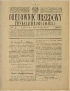 Orędownik Urzędowy Powiatu Bydgoskiego, 1929, nr 6