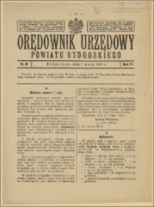 Orędownik Urzędowy Powiatu Bydgoskiego, 1929, nr 10