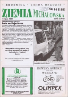 Ziemia Michałowska : Gazeta Brodnicka R. 1997, Nr 14 (169)