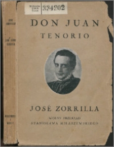 Don Juan Tenorio : dramat fantastyczny w 7-iu aktach