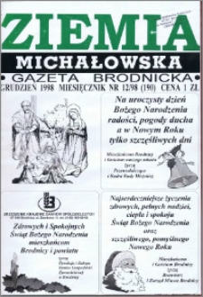 Ziemia Michałowska : Gazeta Brodnicka R. 1998, Nr 12 (190)