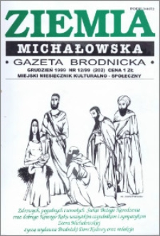 Ziemia Michałowska : Gazeta Brodnicka R. 1999, Nr 12 (202)