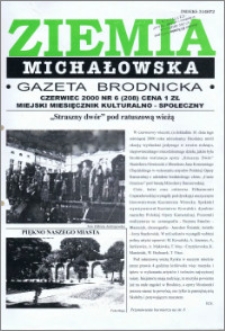 Ziemia Michałowska : Gazeta Brodnicka R. 2000, Nr 6 (208)