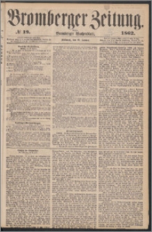 Bromberger Zeitung, 1862, nr 19