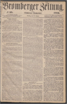 Bromberger Zeitung, 1862, nr 23