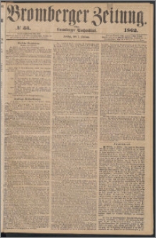 Bromberger Zeitung, 1862, nr 33