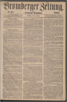 Bromberger Zeitung, 1862, nr 37