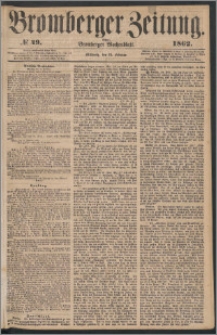 Bromberger Zeitung, 1862, nr 49