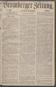 Bromberger Zeitung, 1862, nr 98