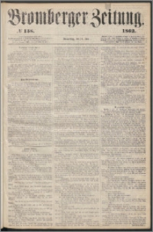 Bromberger Zeitung, 1862, nr 158