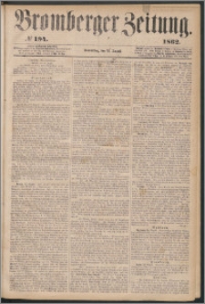 Bromberger Zeitung, 1862, nr 194
