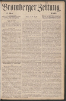 Bromberger Zeitung, 1862, nr 198