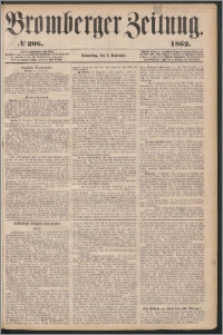 Bromberger Zeitung, 1862, nr 206
