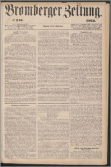 Bromberger Zeitung, 1862, nr 210