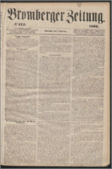 Bromberger Zeitung, 1862, nr 212