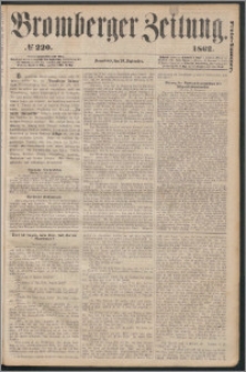 Bromberger Zeitung, 1862, nr 220