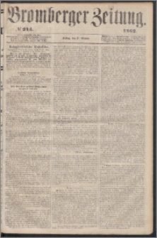 Bromberger Zeitung, 1862, nr 243