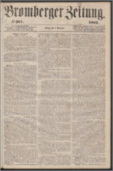 Bromberger Zeitung, 1862, nr 261