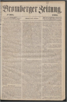 Bromberger Zeitung, 1862, nr 265