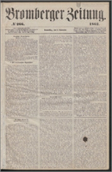 Bromberger Zeitung, 1862, nr 266